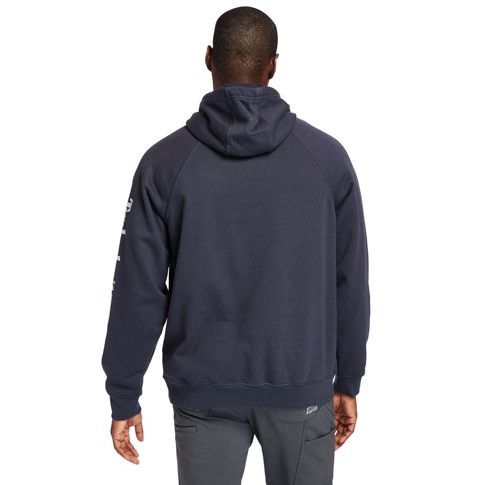 Timberland Mens Sweatshirts PRO® Hood Honcho Sport Hoodie - Navy - India YE7542930